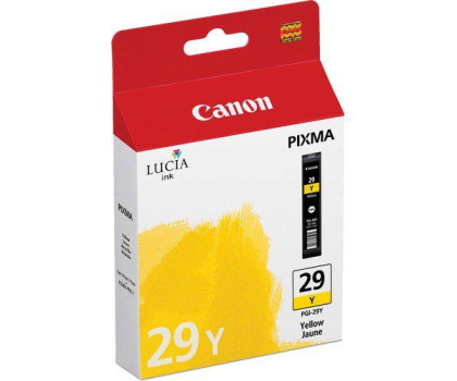 Tusz Canon PGI-29Y yellow (do 1280 zdjęć)